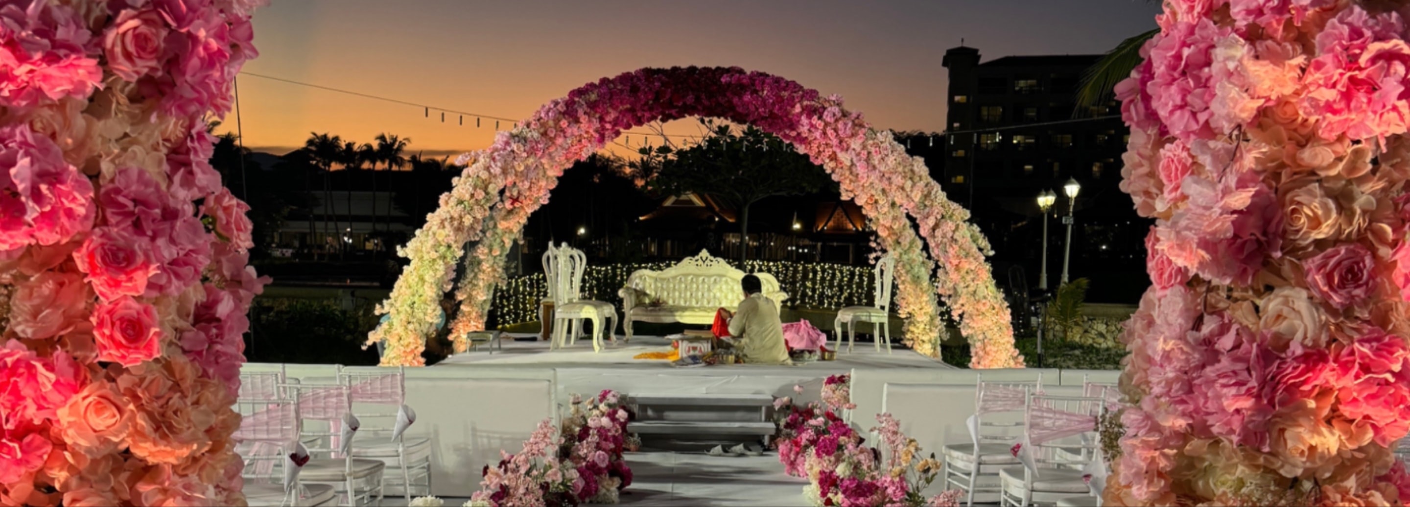 Mandap Décor Lighting